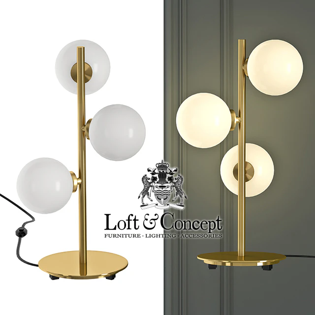 Настольная лампа Bubble Chandelier Table Lamp — Скачать