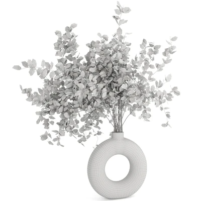 Indoor Plants in Concrete Pots - Set 66 — Ver 2