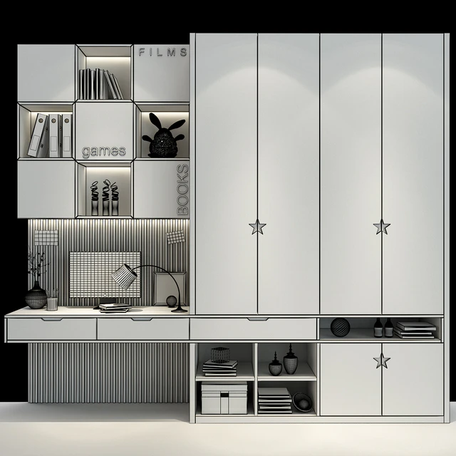 Furniture for a children 0415 — Descargar