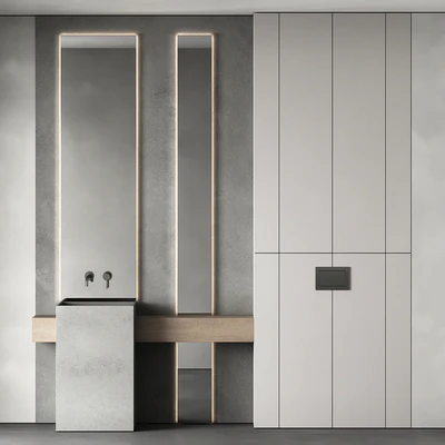 Bathroom furniture 57 — Вид 3