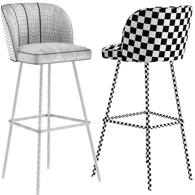 GAIA LINE bar stool By KFF — Ver 3