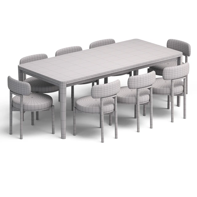 Стул Девис And Reese Dining Table — Скачать