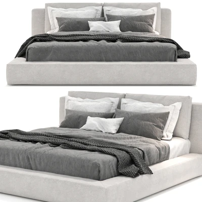 RH Cloud Slipcovered Platform Bed — Ver 1