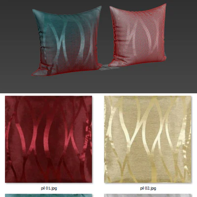 Decorative pillows set 246 CaliTime — Ver 2