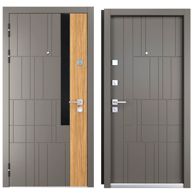 Entrance metal door of Grattel (Straj) — Download