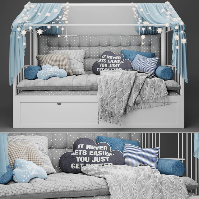 Сhildren's bed - house — Descargar