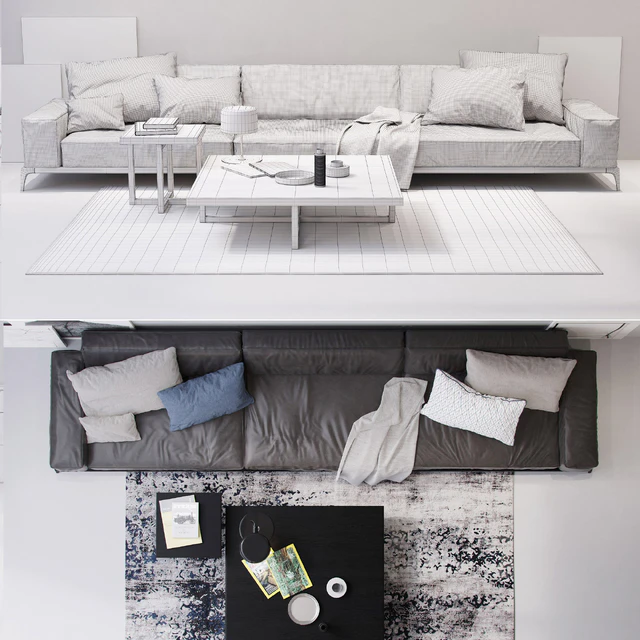 poliform park sofa 2 — Скачать