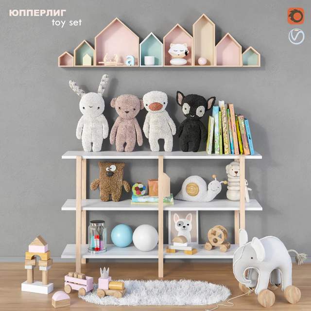 Toys and furniture set 13 — Descargar