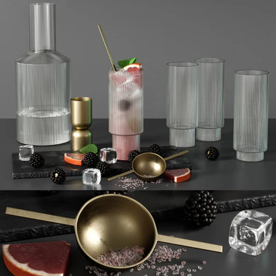 kitchen decor set 07 — Ver 1