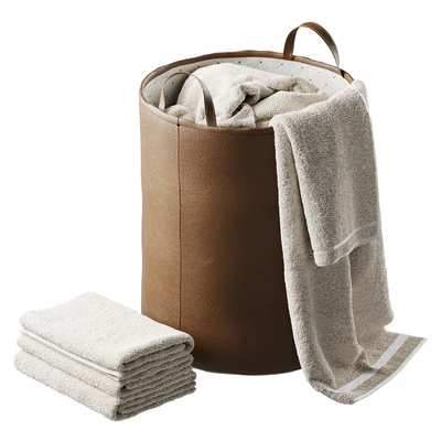 Leather laundry basket — Ver 1