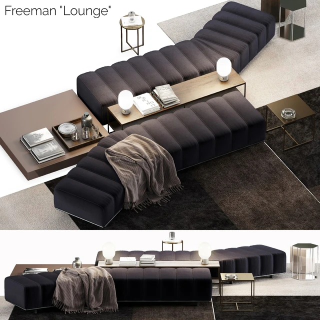 Minotti Freeman Lounge — Descargar
