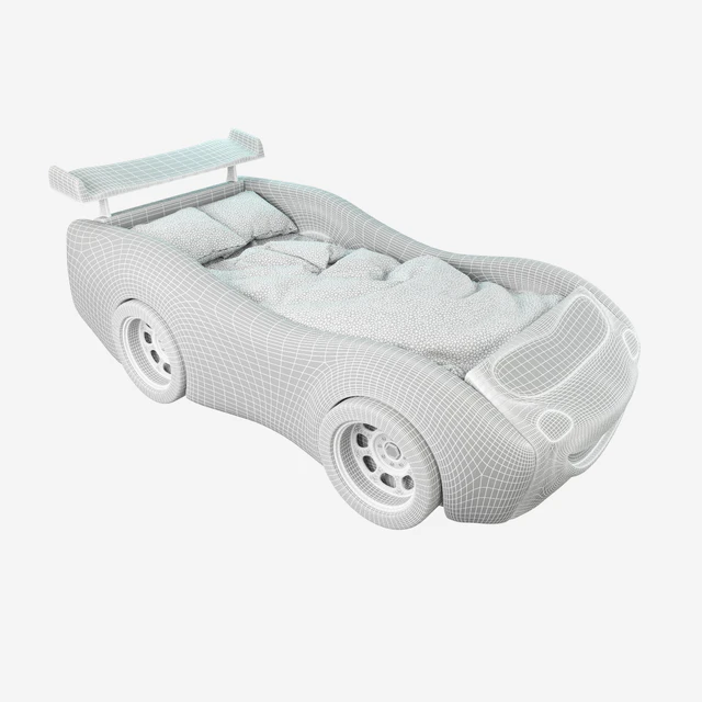 Кровать Lightning Mcqueen — Скачать