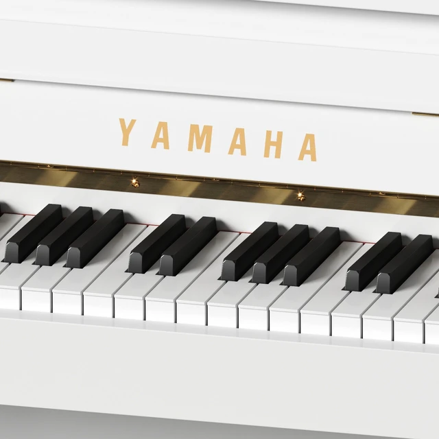 Yamaha b2 PE White - пианино с банкеткой — Скачать