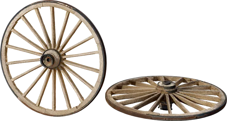 wooden wheel 003 — Скачать