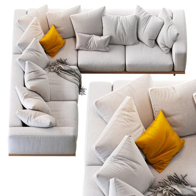 Newport 3-Piece L-Shaped Sectional — Descargar