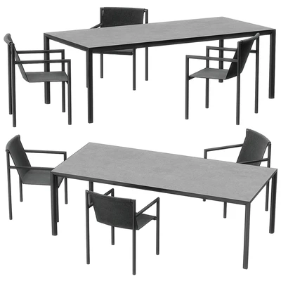 Plein air dining set by Roda — Ver 2