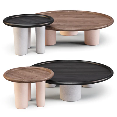 Tacchini: Pluto - Coffee Tables — Ver 1