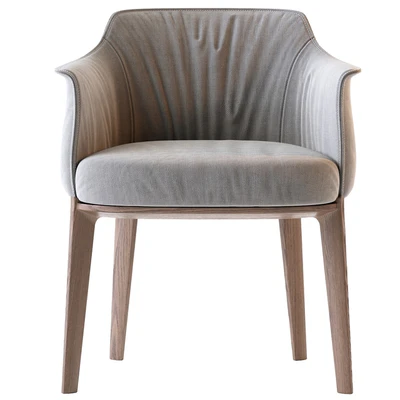 Poltrona Frau Archibald Fabric easy chair — Ver 2