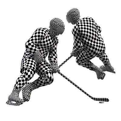 Hockey player. Position 1 — Ver 2