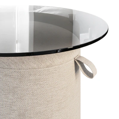Set: coffee table and pouf, Dogli from LA REDOUTE INTERIEURS — Ver 2