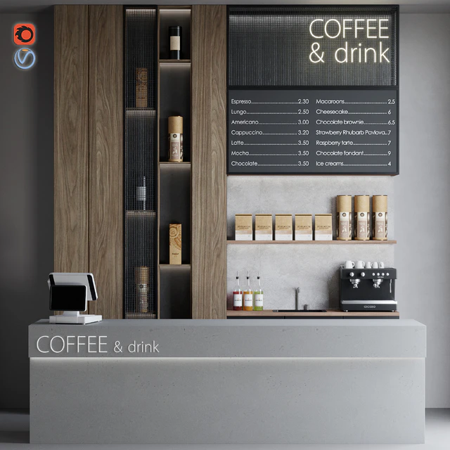Кафе кофейня Coffeeshop 1 Coffee and drink — Скачать