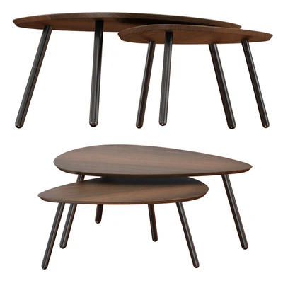 Журнальный столик HENDRIX NESTING COFFEE TABLE — Вид 2