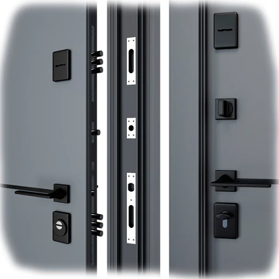 Entrance metal door Smart (Redfort) — Ver 3