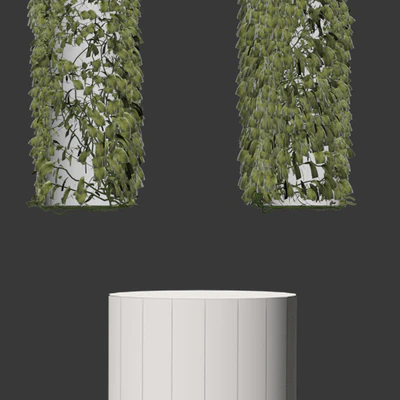 Leaves for round columns. 4 models — Ver 3