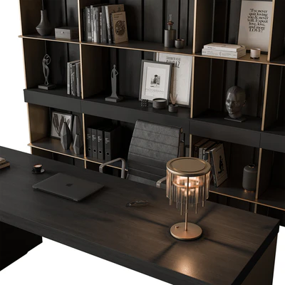 Boss Desk - Office Furniture 602 — Ver 2