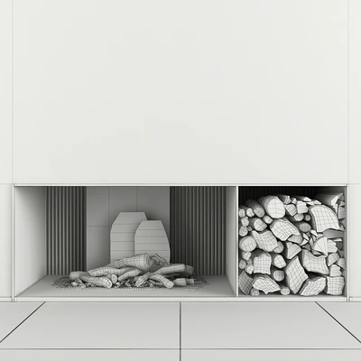 Fireplace modern 29 — Вид 2