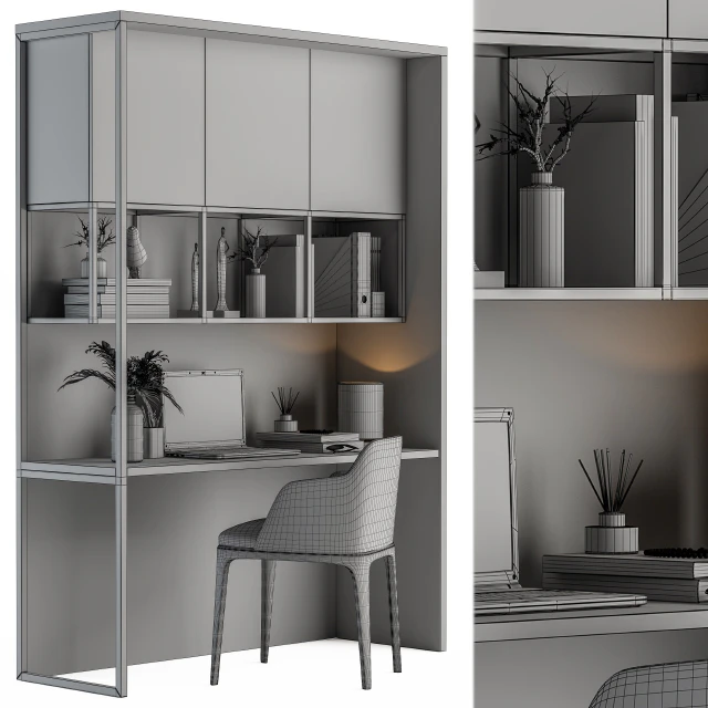 Office Furniture - Home Office 11 — Descargar