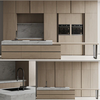 Modern kitchen with island 11 — Ver 3