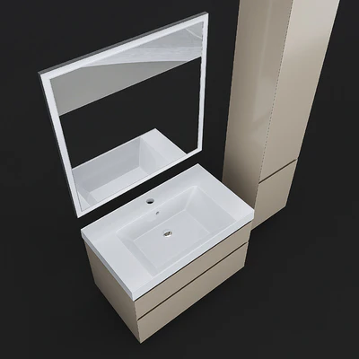 Тумба с раковиной CUBO 80 Kerama Marazzi — Вид 3