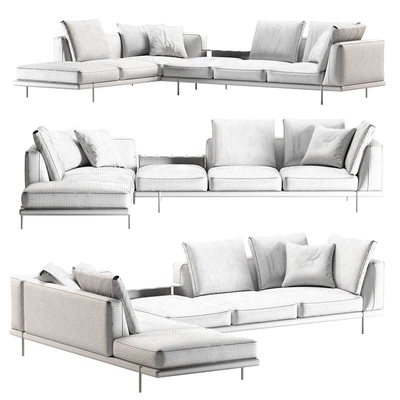 Phil Bonaldo corner sofa — Ver 2