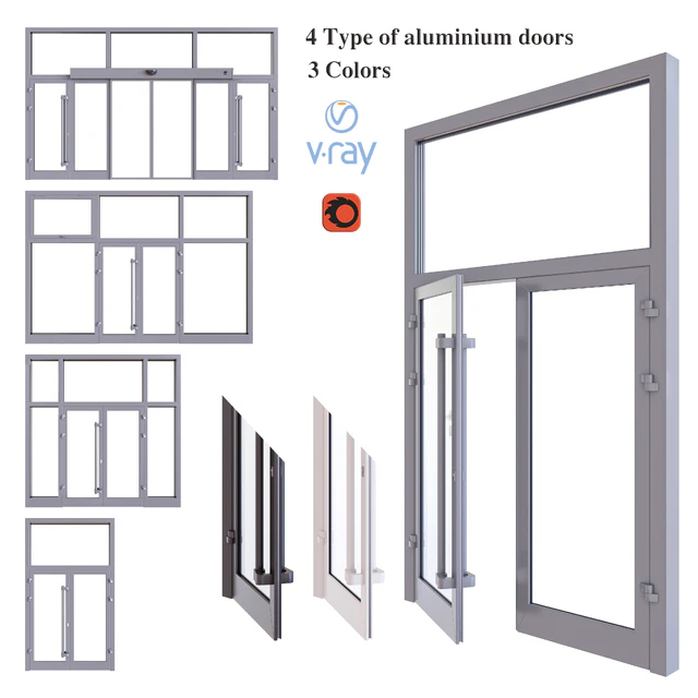 Aluminum door — Descargar