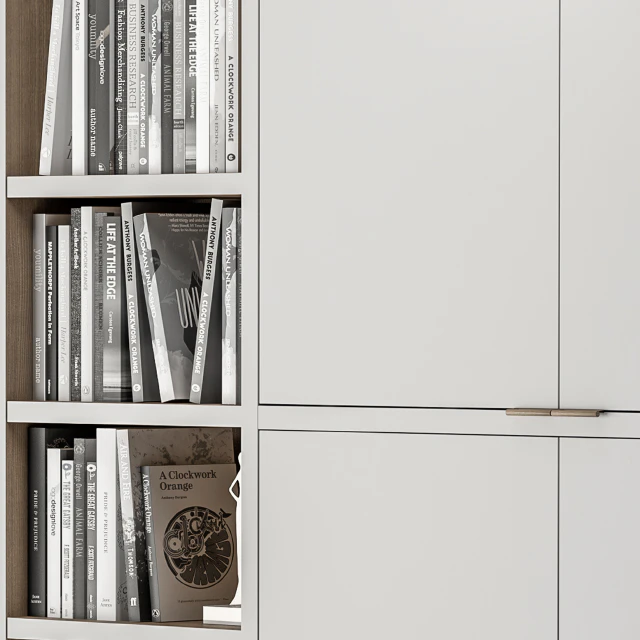 Office Furniture Wardrobe and Table - Home Office 34 — Скачать