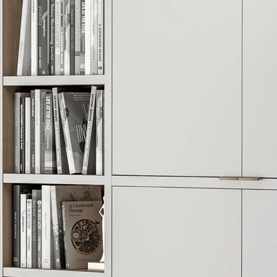 Office Furniture Wardrobe and Table - Home Office 34 — Вид 3