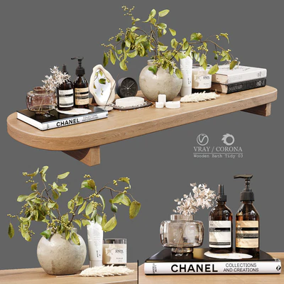 Wooden Bath Tidy 03 — Ver 1