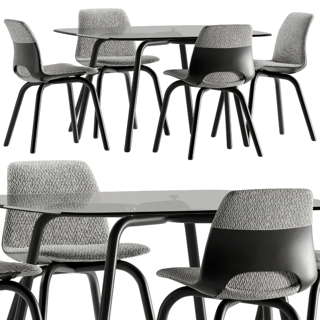 Jiu Jo Living table and chair — Descargar