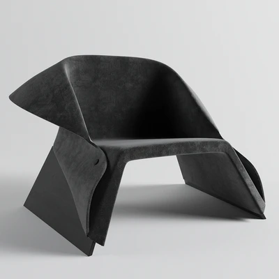 Coat easy chair by Materia — Ver 1