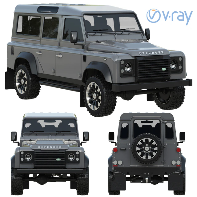 Land Rover Defender Works V8 4-door 2018 — Скачать