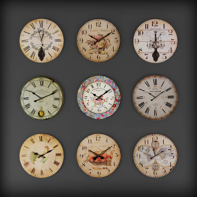 Collection of wall clocks 6 — Descargar