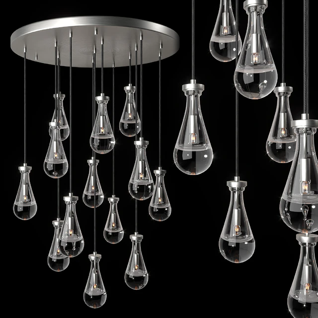 RH Rain Round Chandelier 36 — Descargar