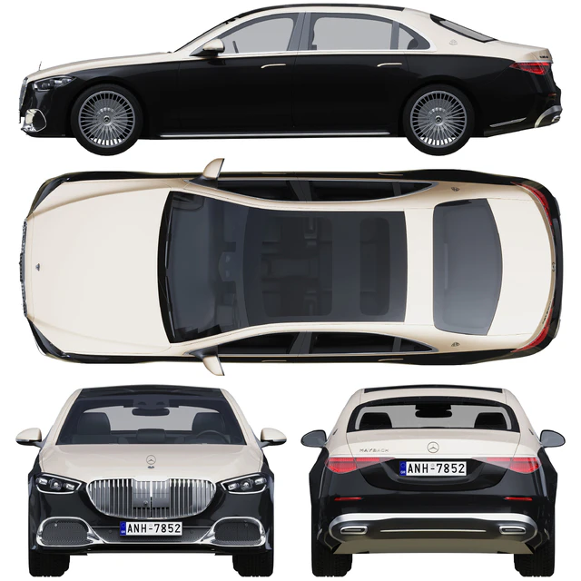 Mercedes-benz S-class Maybach 2021 — Скачать
