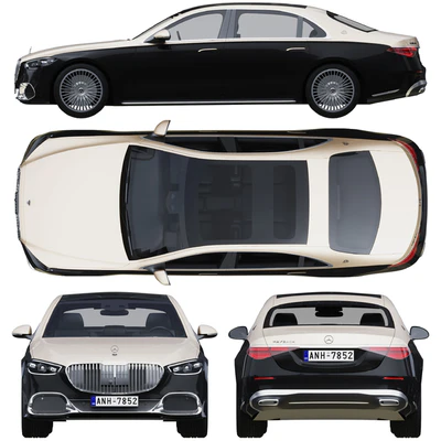 Mercedes-benz S-class Maybach 2021 — Вид 2
