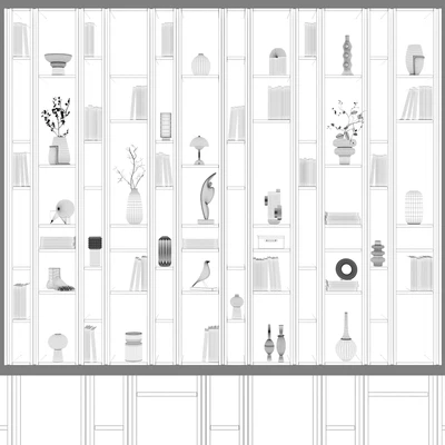 Modern Modular Shelving 01 — Ver 2