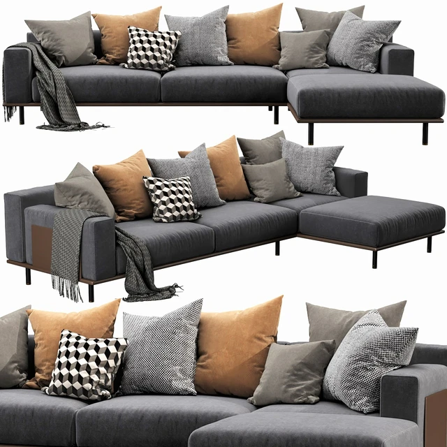Meridiani TIMOTHY KUOIO Chaise Lounge — Descargar