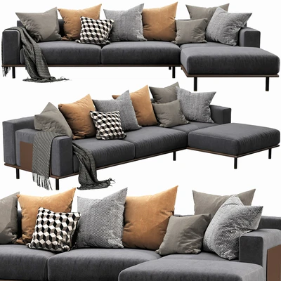 Meridiani TIMOTHY KUOIO Chaise Lounge — Ver 3