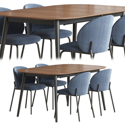 Kingston table Princeton chair Boconcept — Вид 1