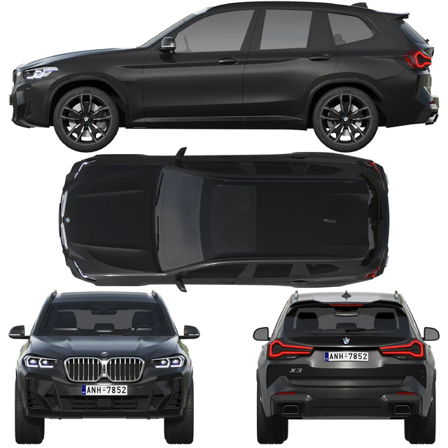 BMW X3 2022 — Скачать